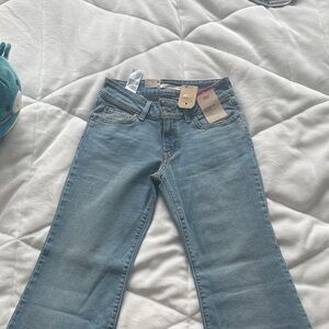 Levi's Light Blue Flare Jeans